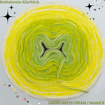 GREEN MEETS CREAM 4 Farben